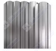 Штакетник металлический односторонний КВ 105 мм (Оцинкованный)