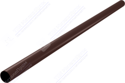 Труба водосточная Аквасистем 100 1м RAL8017 шоколад