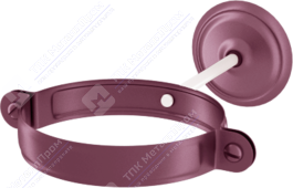 Держатель трубы Аквасистем 90 комплект для крепления трубы P363 вишня