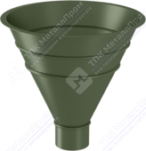 Воронка водосборная Аквасистем 90 RR11 темно-зеленый