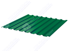 Профнастил полимер СП20 0,45 ТУ 1100/1150 ПЭ RAL6029 зеленая мята