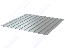 Профнастил оцинкованный С8 0,55 1150/1200