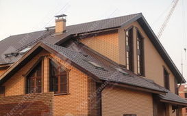 Металлочерепица Монтеррей п/э RAL 8017 (шоколад) 0,45 мм