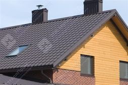 Металлочерепица Монтеррей п/э RAL 8017 ( шоколад) 0,5 мм