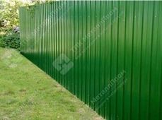 Профнастил С-8 п/э RAL 6002 (зелёная листва) 0,55 мм