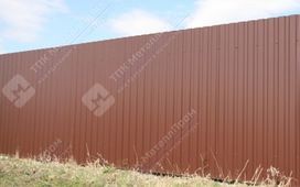 Профнастил С-8 п/э RAL 8017 (шоколад) 0,4 мм