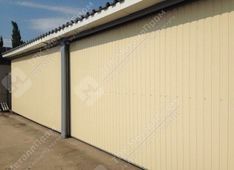 Профнастил С-8 п/э RAL 1014 (слоновая кость) 0,45 мм