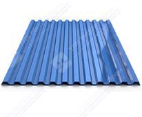 Профнастил С-21 п/э RAL 5005 (сигнально-синий) 0,4 мм