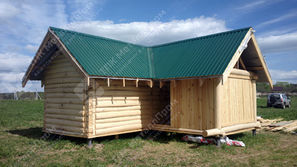 Профнастил МП-20 п/э RAL 6005 (зелёный мох) 0,45 мм