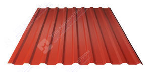Профнастил МП-20 п/э RAL 3009 (коррида) 0,5