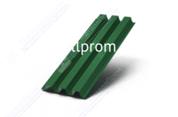 Профнастил зеленый Н-114x600 0,7 мм
