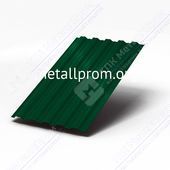 Профнастил зеленый МП-20x1100 0,45 мм