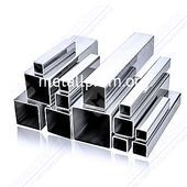 Труба нержавеющая электросварная квадратная AISI 304 08Х18Н10 25x25x1,5x6000 мм