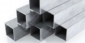 Труба нержавеющая электросварная профильная AISI 304 08Х18Н10 25x25x1x6000 мм