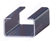 Гнутый С-образный профиль 350х80х25х2 мм