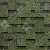 Гибкая черепица Docke Pie Standard Тетрис (Зеленый)