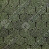 Гибкая черепица Docke Pie Standard Кольчуга (Зеленый)