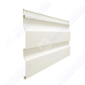Сайдинг виниловый Docke Premium D4 5D (Корабельный брус, пломбир)