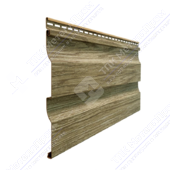 Сайдинг виниловый Docke Lux D4 5D (Корабельный брус, кедр)