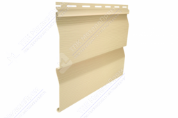 Сайдинг виниловый Ю-Пласт Корабельный брус (Кремовый)