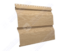Сайдинг виниловый Ю-Пласт Timberblock кедр (Янтарный)
