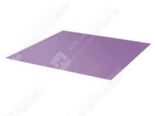Лист с полимерным покрытием 0,4 мм ПЭ RAL4005 сине-сиреневый