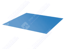 Лист с полимерным покрытием 0,5 мм ПЭ RAL5012 голубой
