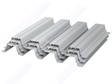 Профнастил полимер Н75 0,7 750/800 ПЭ RAL7035 светло-серый