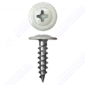 Саморез 4,2 16 CMM острый с пресс-шайбой RAL9002 серо-белый