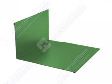 Планка примыкания верхняя 145 250 0,45 2м стандарт ПЭ RAL6021 бледно-зеленый К-501