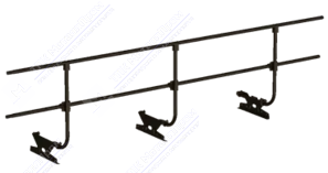 Ограждение кровельное BORGE 60см 3м RR32 темно-коричневый